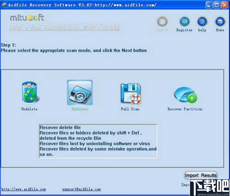 Aidfile Recovery Software(数据恢复软件)