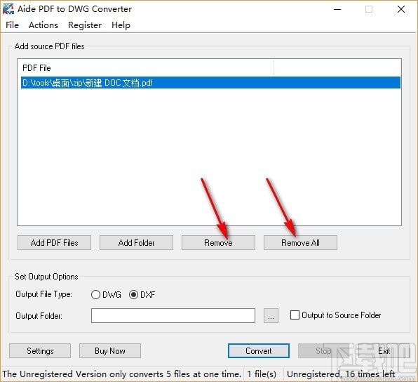 Aide PDF to DWG Converter(PDF转DWG转换器)