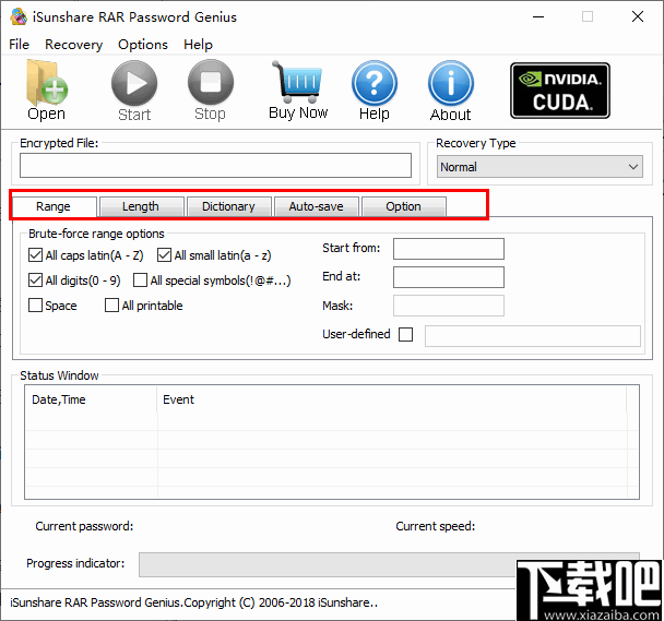 iSunshare RAR Password Genius(RAR解密工具)