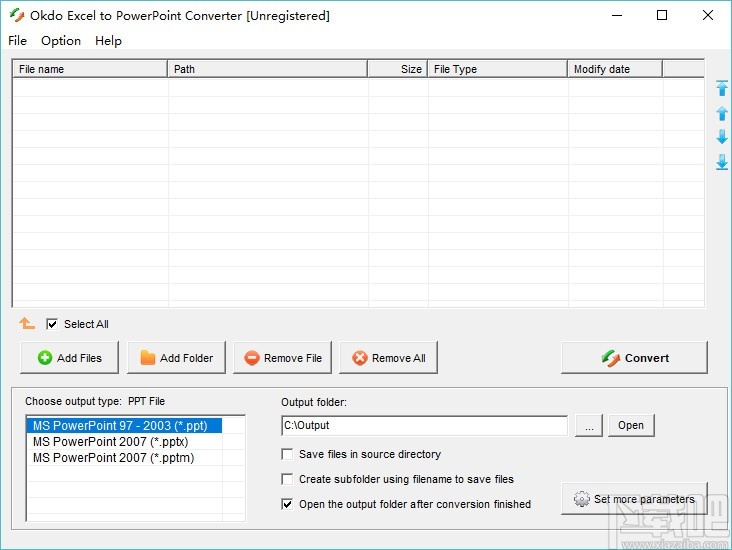 Okdo Excel to PowerPoint Converter(Excel转PPT工具)