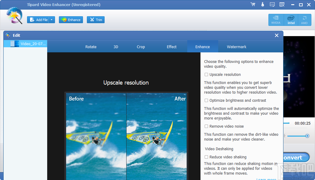 Tipard Video Enhancer(视频增强编辑器)