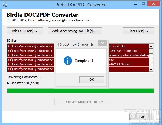 Birdie DOC2PDF Converter(DOC转PDF转换器)