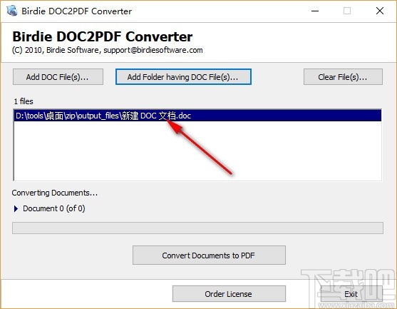 Birdie DOC2PDF Converter(DOC转PDF转换器)