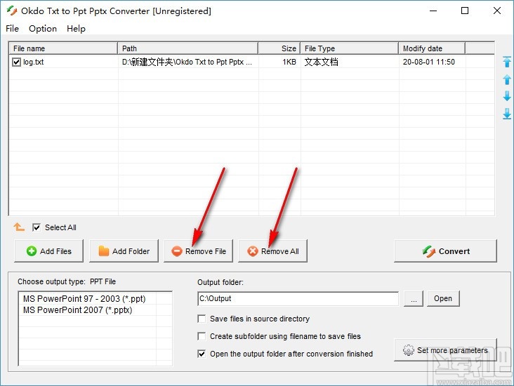 Okdo Txt to Ppt Pptx Converter(TXT转PPT工具)