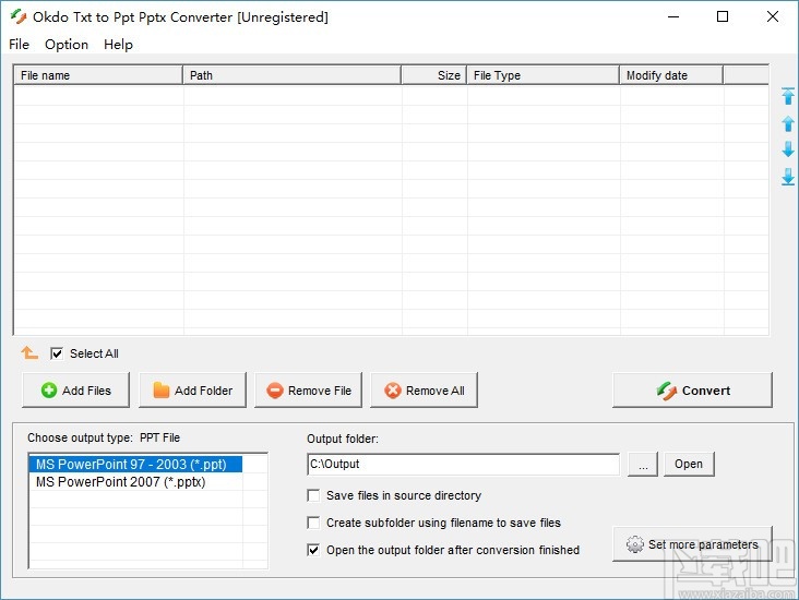 Okdo Txt to Ppt Pptx Converter(TXT转PPT工具)