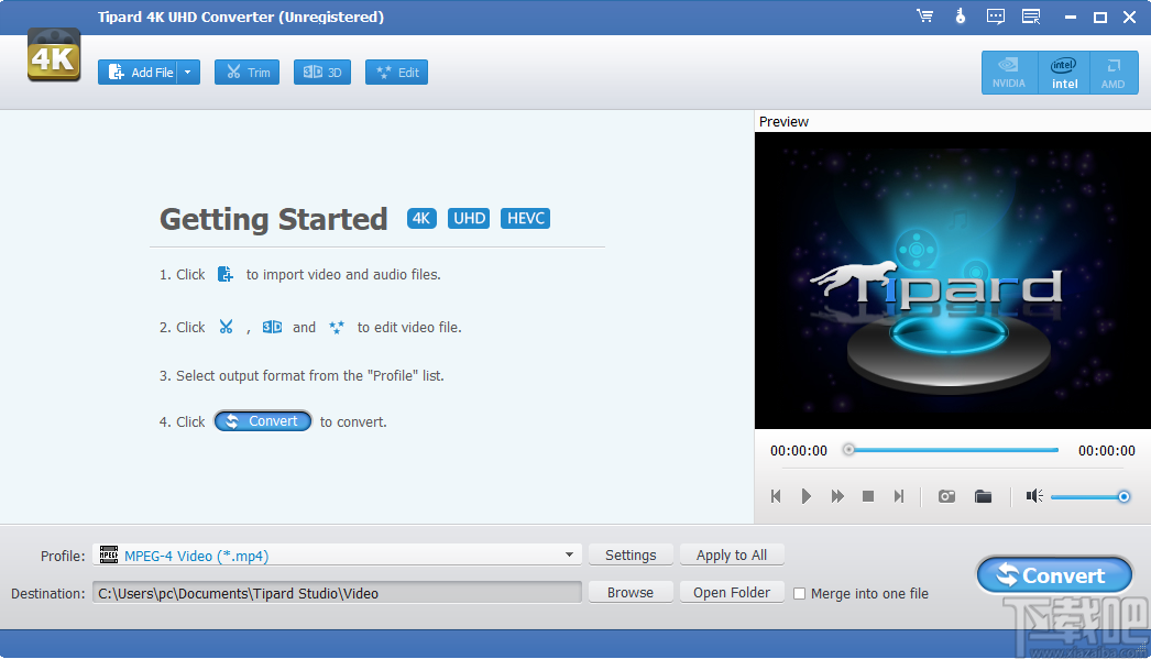 Tipard 4K UHD Converter(4K视频转换器)