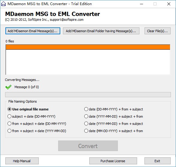 MDaemon MSG to EML Converter下载-MSG转EML软件 v1.2.0