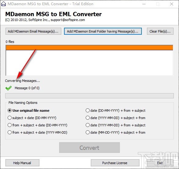 MDaemon MSG to EML Converter(MSG转换为EML)