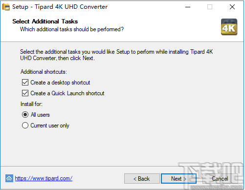 Tipard 4K UHD Converter(4K视频转换器)