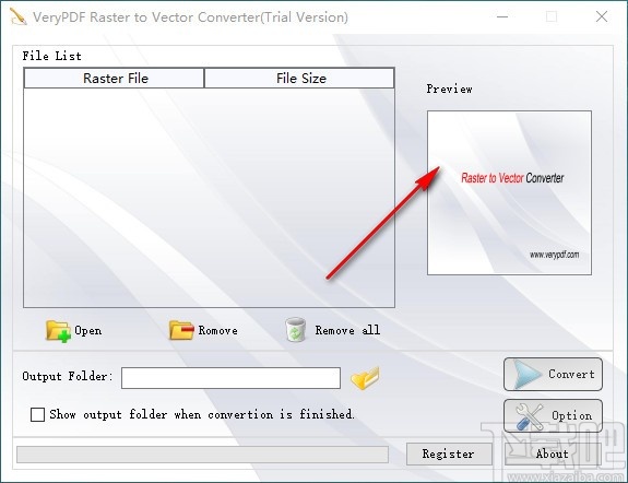 VeryPDF Raster to Vector Converter(光栅到矢量转换工具)