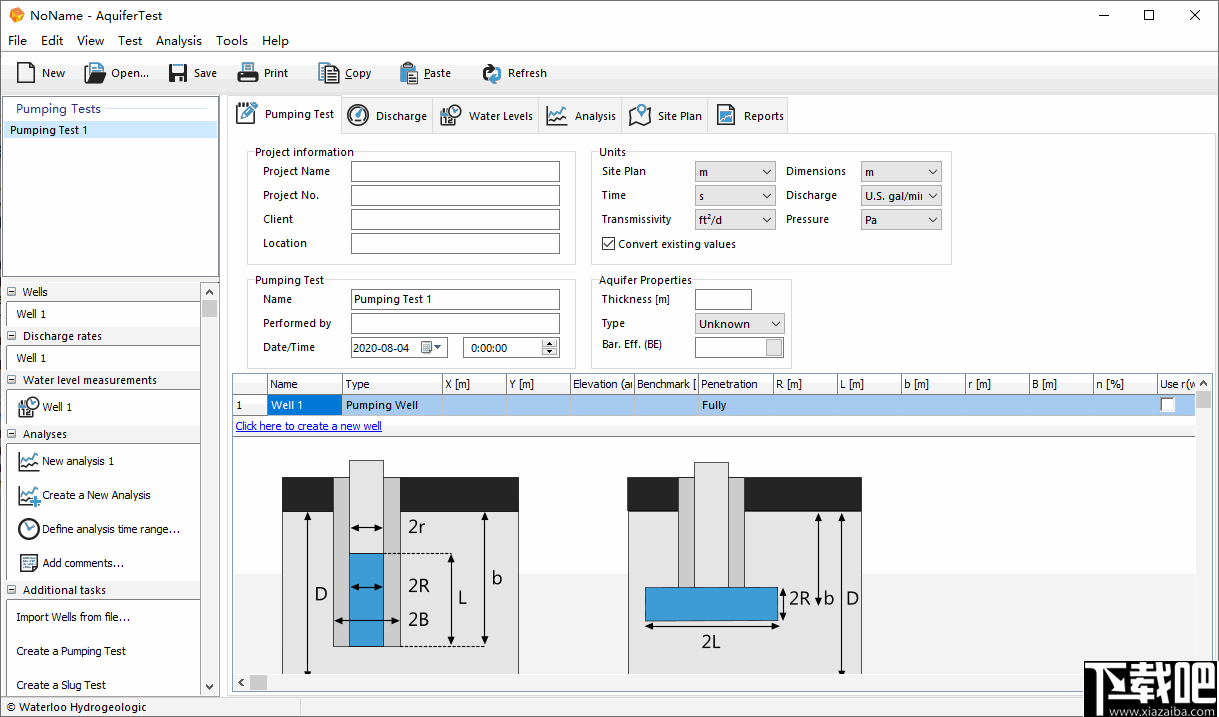 AquiferTest Pro(抽水测试数据分析软件)