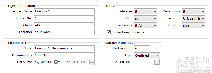 AquiferTest Pro(抽水测试数据分析软件)