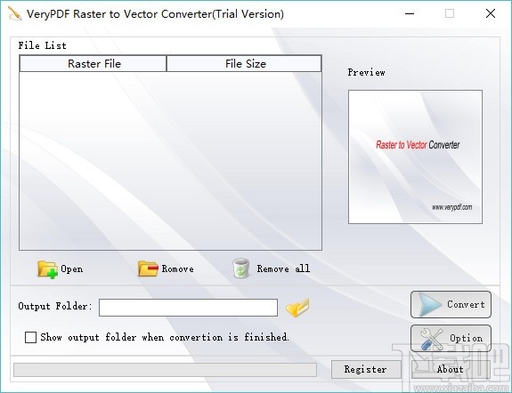 VeryPDF Raster to Vector Converter(光栅到矢量转换工具)