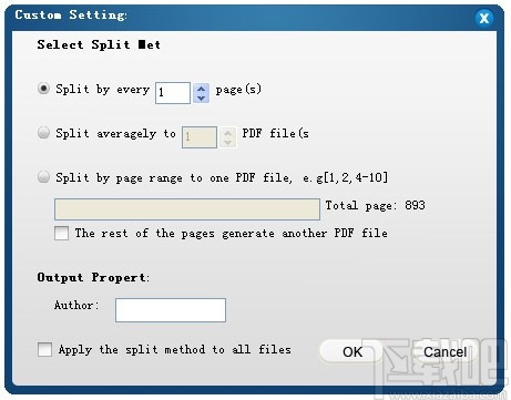 iPubsoft PDF Splitter(PDF文件拆分)