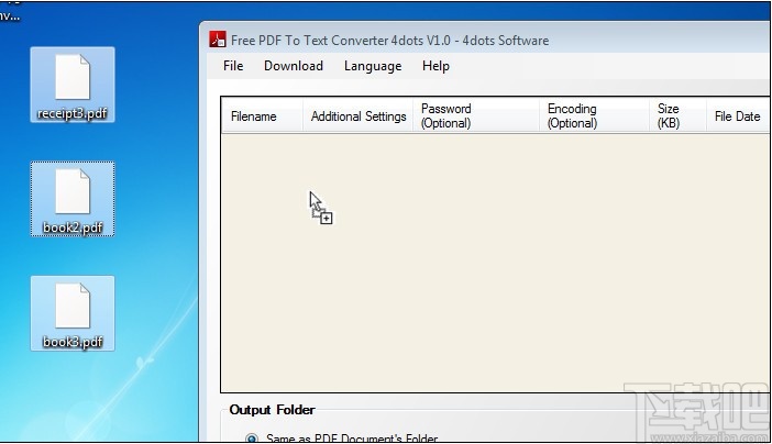 Free PDF To Text Converter(pdf转文本软件)