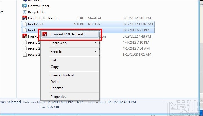 Free PDF To Text Converter(pdf转文本软件)