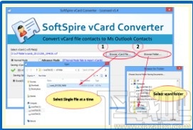 SoftSpire vCard Converter(vCard格式转换器)