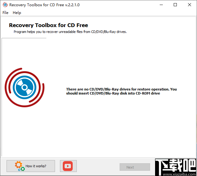 Recovery Toolbox for CD Free(光盘数据恢复工具)