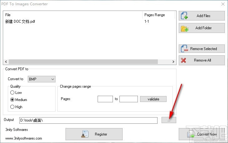 PDF to Images Converter(PDF转图片工具)