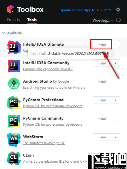 JetBrains Toolbox(IntelliJ IDE软件管理工具)