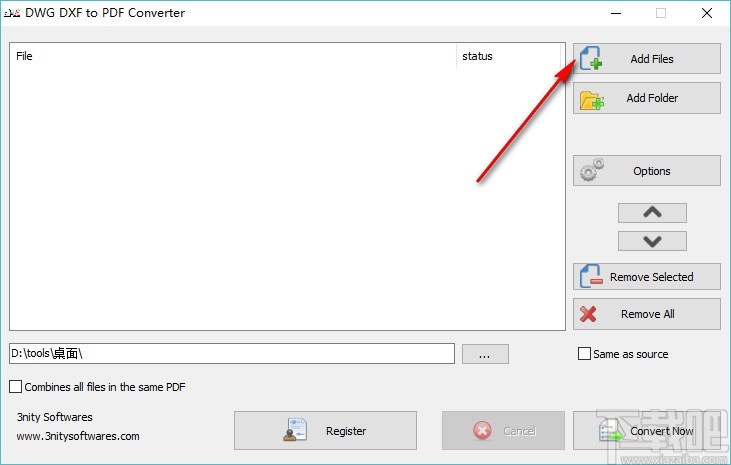 DWG DXF to PDF Converter(DWG转换为PDF工具)