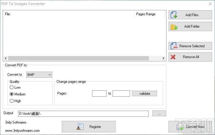 PDF to Images Converter(PDF转图片工具)