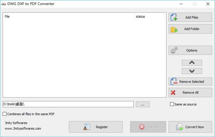 DWG DXF to PDF Converter下载-DWG转PDF工具 v1.1