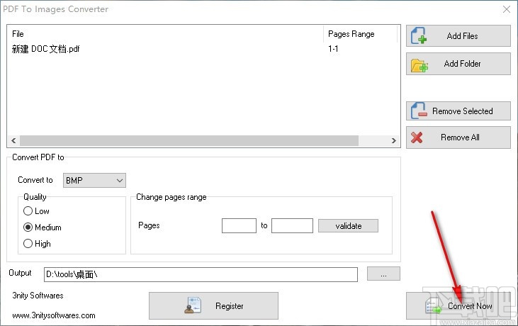 PDF to Images Converter(PDF转图片工具)