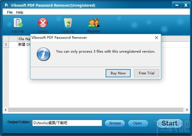 Vibosoft PDF Password Remover(PDF密码解除器)