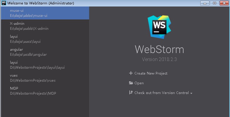 webstorm的使用方法