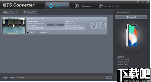 Dimo MTS Converter(MTS格式转换软件)