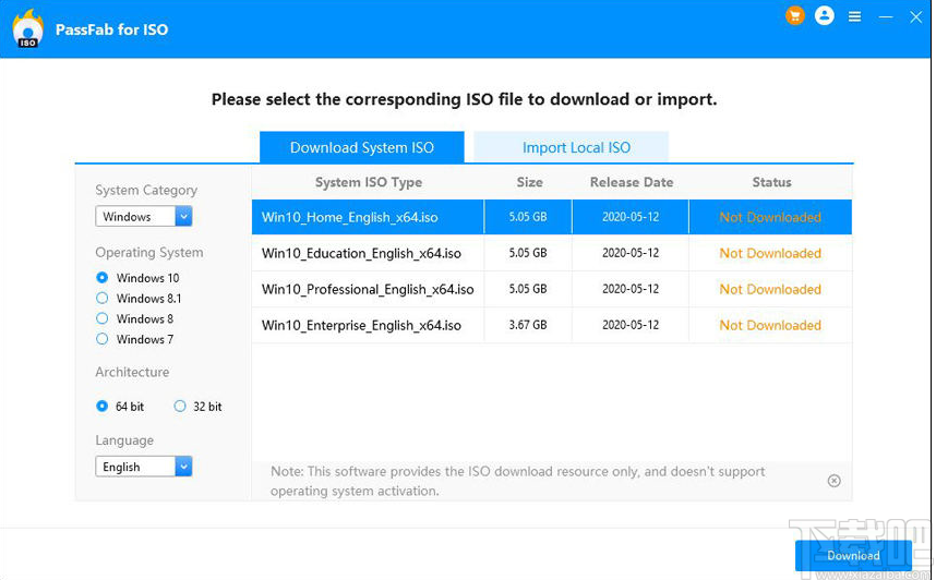 PassFab for ISO(ISO刻录工具)