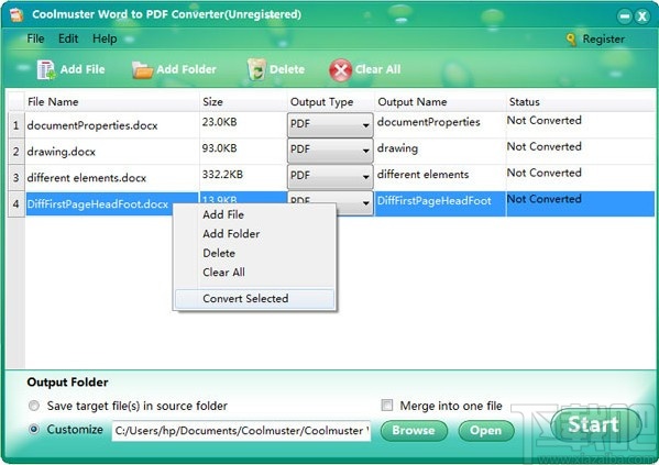 Coolmuster Word to PDF Converter(Word转PDF软件)