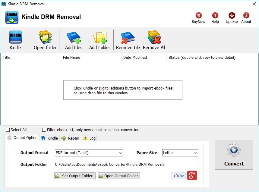 Kindle DRM Removal下载-Kindle电子书DRM移除器 v4.20.905.385 免费版