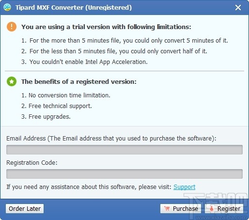 Tipard MXF Converter(视频转换工具)