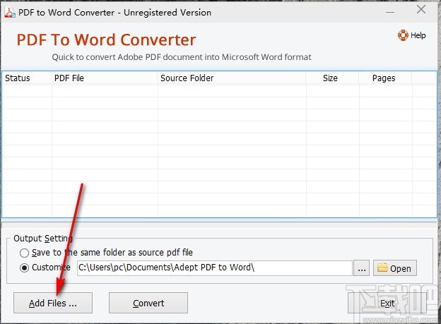 Adept PDF To Word Converter(PDF转Word软件)