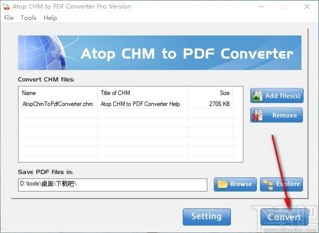 Atop CHM to PDF Converter(CHM转PDF)