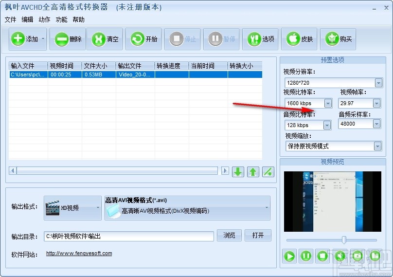 枫叶AVCHD全高清格式转换器