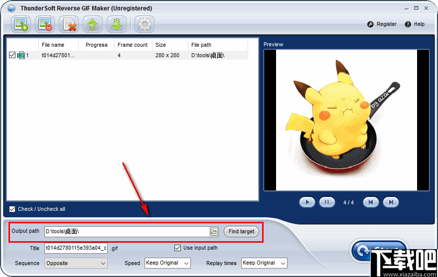 ThunderSoft Reverse GIF Maker(逆向gif处理工具)