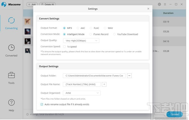 Macsome iTunes Converter(音频转换)