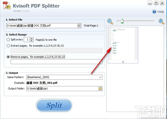 Kvisoft PDF Splitter(PDF分割工具)