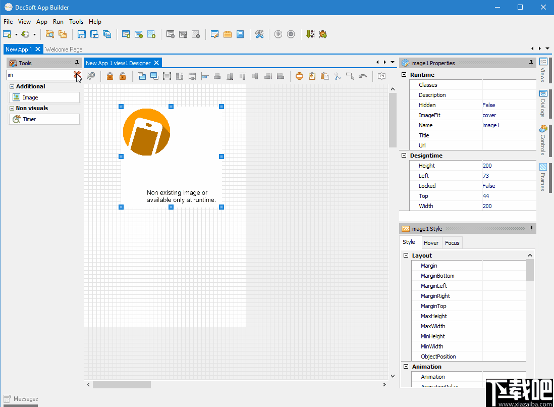 DecSoft App Builder(可视化webAPP开发工具)