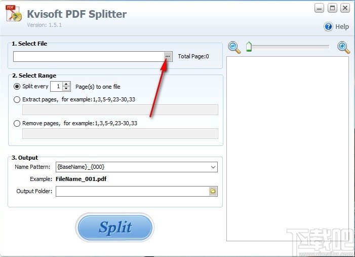 Kvisoft PDF Splitter(PDF分割工具)