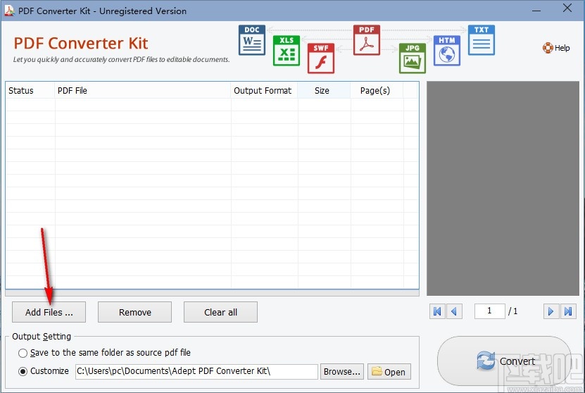 Adept PDF Converter Kit(万能PDF转换器)