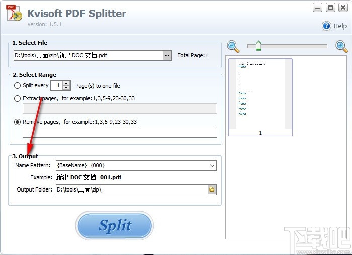 Kvisoft PDF Splitter(PDF分割工具)