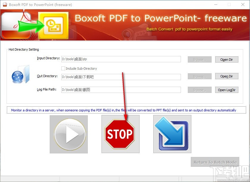 Boxoft PDF to PowerPoint(PDF转PPT软件)