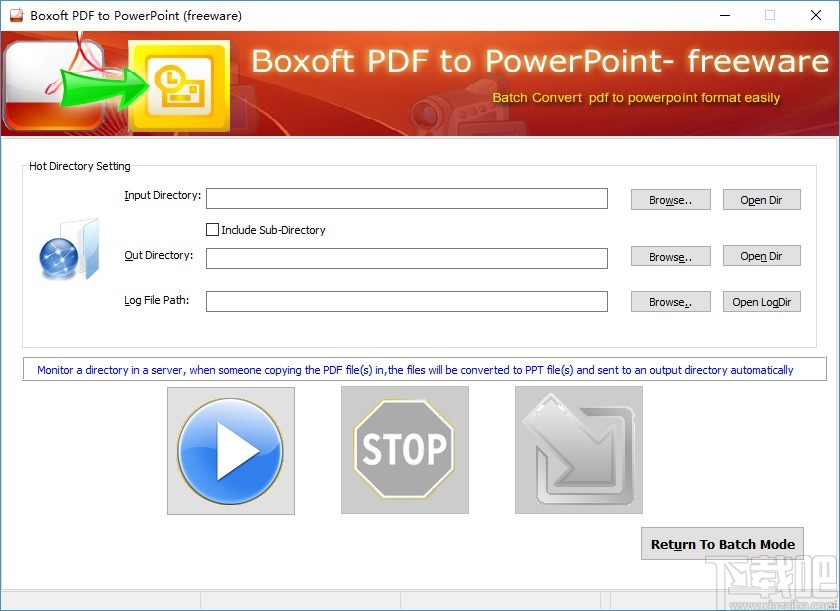 Boxoft PDF to PowerPoint(PDF转PPT软件)