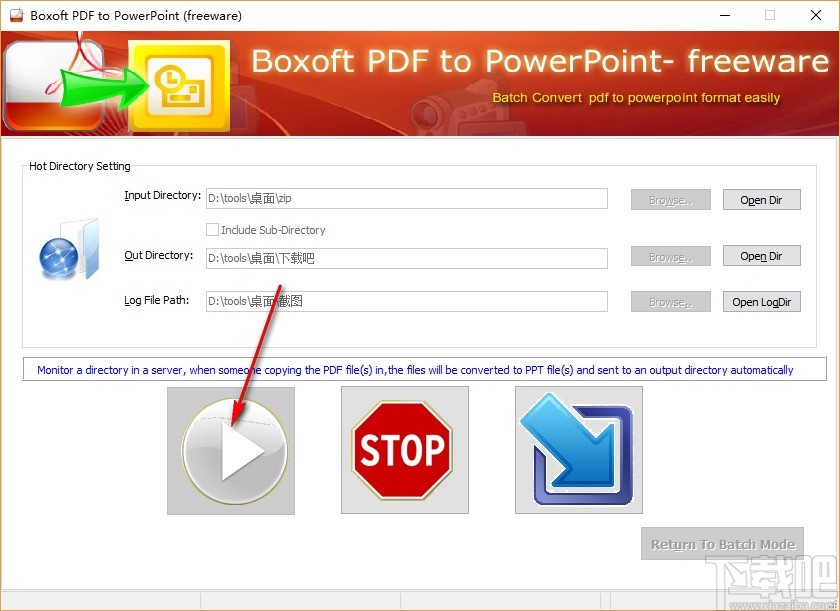 Boxoft PDF to PowerPoint(PDF转PPT软件)