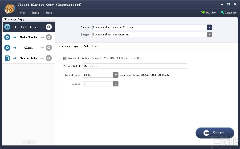 Tipard Blu-ray Copy(蓝光光盘拷贝工具)