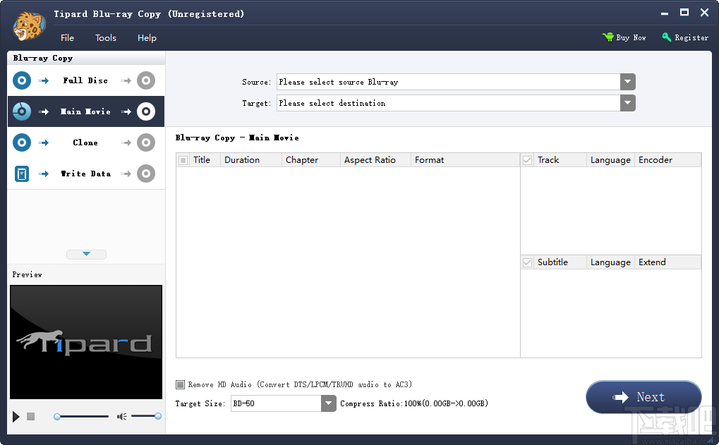 Tipard Blu-ray Copy(蓝光光盘拷贝工具)